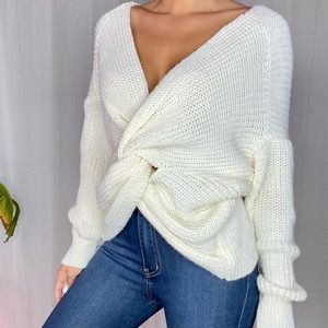 Twist Knit Top